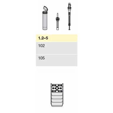 Adaptér 1,2-5 ml