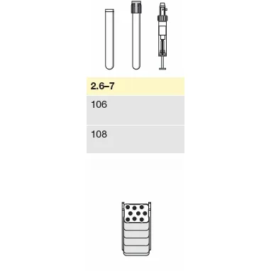 Adaptér 2,6-7 ml