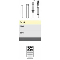 Adaptér 3-15ml