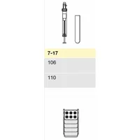 Adaptér 7-17 ml