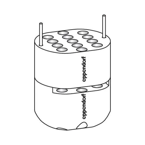 Adaptér pro 26 x 1.5-2 ml zkumavky