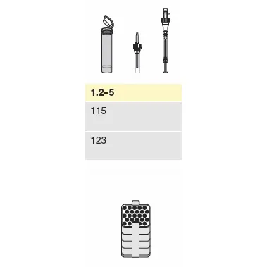 Adaptér 1,2-5 ml