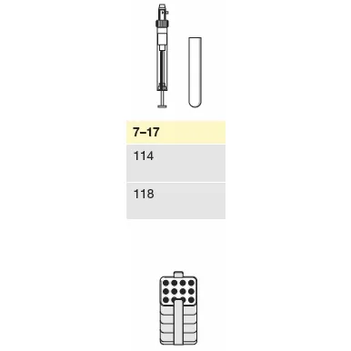 Adaptér 7-17 ml