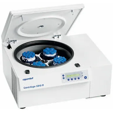 Centrifuge 5810 R, 230 V/50- 60 Hz, incl. rotor S-4-104 and 15/50 mL adapters for conical tubes