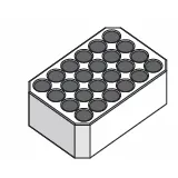 Adaptér 24 x1,5/2,0 ml v IsoRack