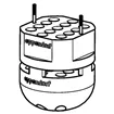 Adapter 1.5/2.0ml tubes S-4x400