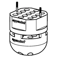 Adapter 1.5/2.0ml tubes S-4x400