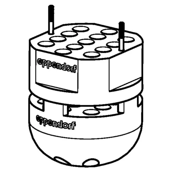 Adapter 1.5/2.0ml tubes S-4x400