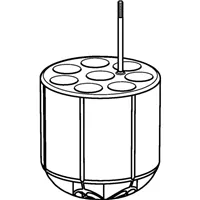 Adapter 17.5x100mm tubes S-4x400