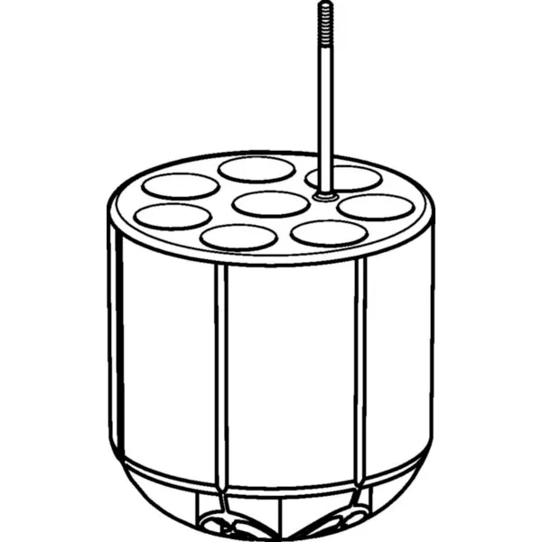 Adapter 17.5x100mm tubes S-4x400