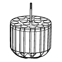 Adapter 12x75mm tubes S-4x400