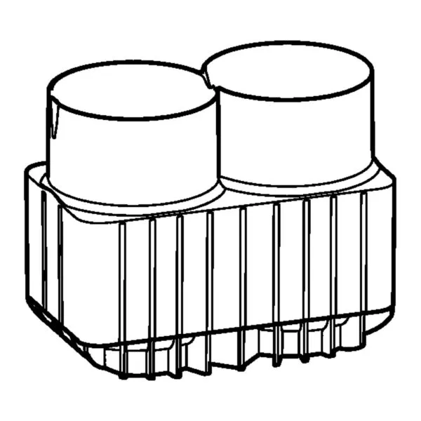 Adapter 250 ml / 175-225 ml conical pro S-4xUniversal-Large