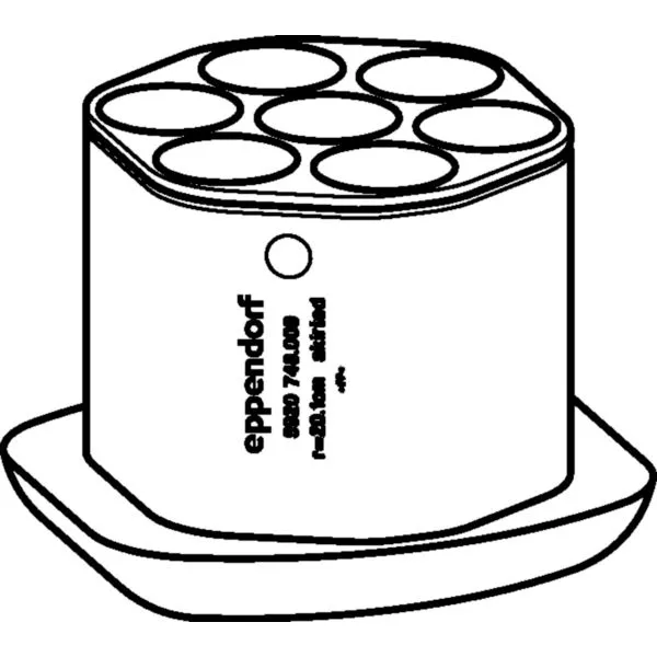 Adapter 50 ml skirted bottom pro S-4xUniversal-Large