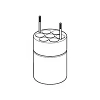 Adapter for 7 x prům. 16mm dish- bottomed vessels, for FA-6x250 rotor, 2 pcs. per set