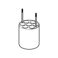 Adapter for 7 x 10 ml Oak Ridge tubes, for FA-6x250 rotor, 2 pcs. per set