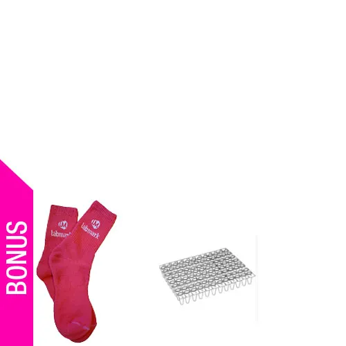 96 x 0.1 ml Tear-off 8 Tube Strip Mat ,LP, White