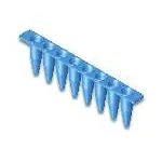 0,2 ml Regular Profile 8-tube strip, robust, light frosted