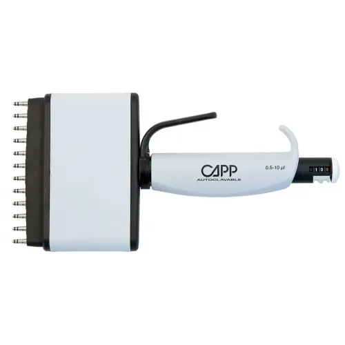 Capp multi pipettes, 12-channel, 10-100 ul