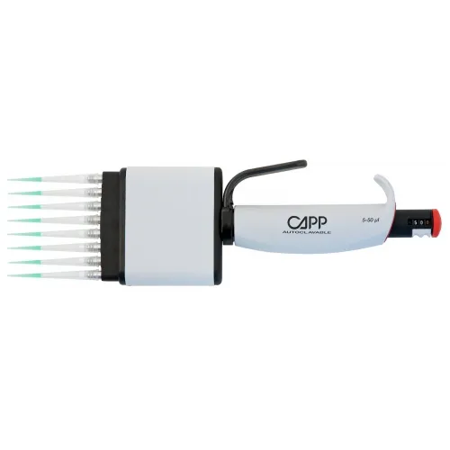 Capp multi pipettes, 8-channel, 2-20 ul