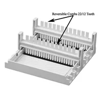 Reversible Combs, 22/12 teeth, for CS1 Casting Set