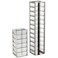 Chest freezer rack, height 50, 6 boxes, incl.  boxes and dividers
