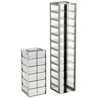 Chest freezer rack, height 100, 3 boxes, incl.  boxes and dividers