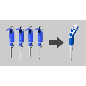 Squid™ DeNovix elektronická pipeta modrá (1–1000 µL) 