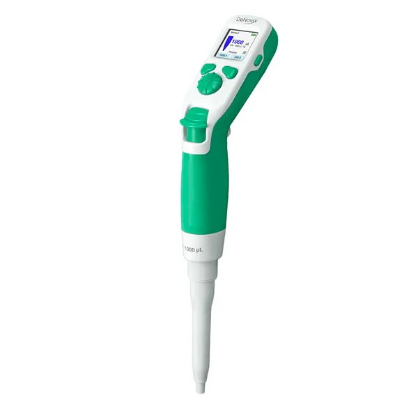 Squid™ DeNovix elektronická pipeta zelená (1–1000 µL) 