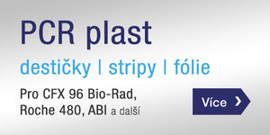 labortorní plasty - PCR plast, destičky, stripy, fólie
